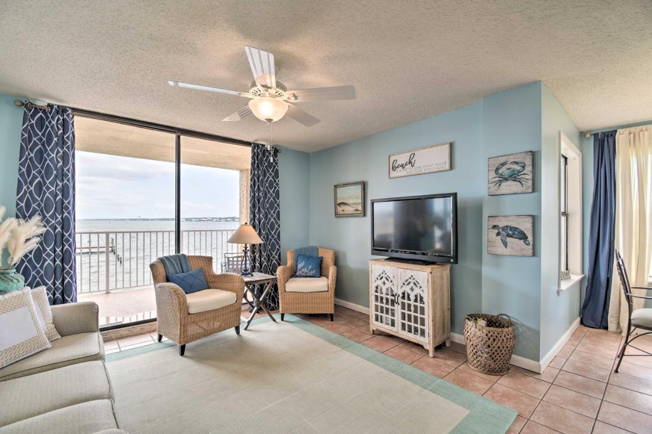 Waterfront Gulf Shores Condo With Patio, Pier And Pool 外观 照片