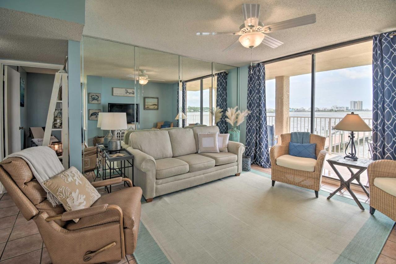 Waterfront Gulf Shores Condo With Patio, Pier And Pool 外观 照片
