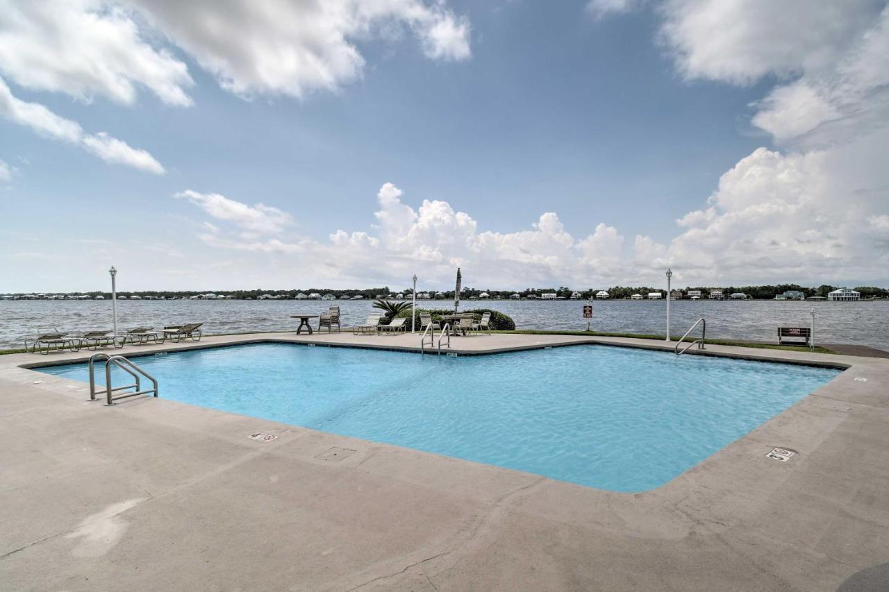 Waterfront Gulf Shores Condo With Patio, Pier And Pool 外观 照片
