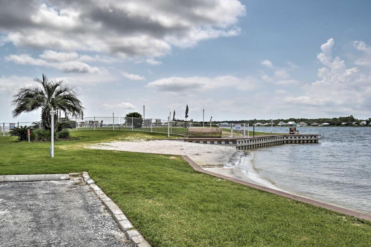 Waterfront Gulf Shores Condo With Patio, Pier And Pool 外观 照片