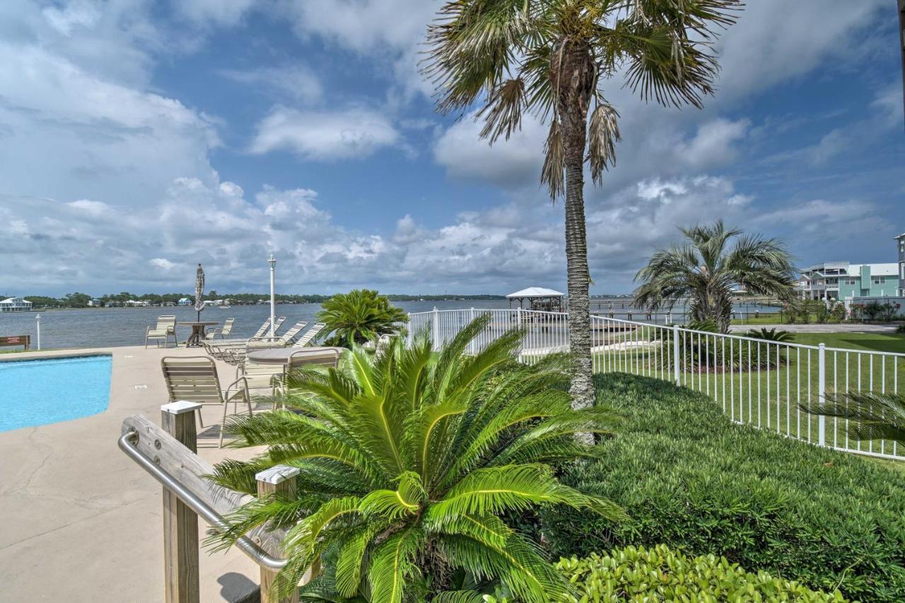 Waterfront Gulf Shores Condo With Patio, Pier And Pool 外观 照片
