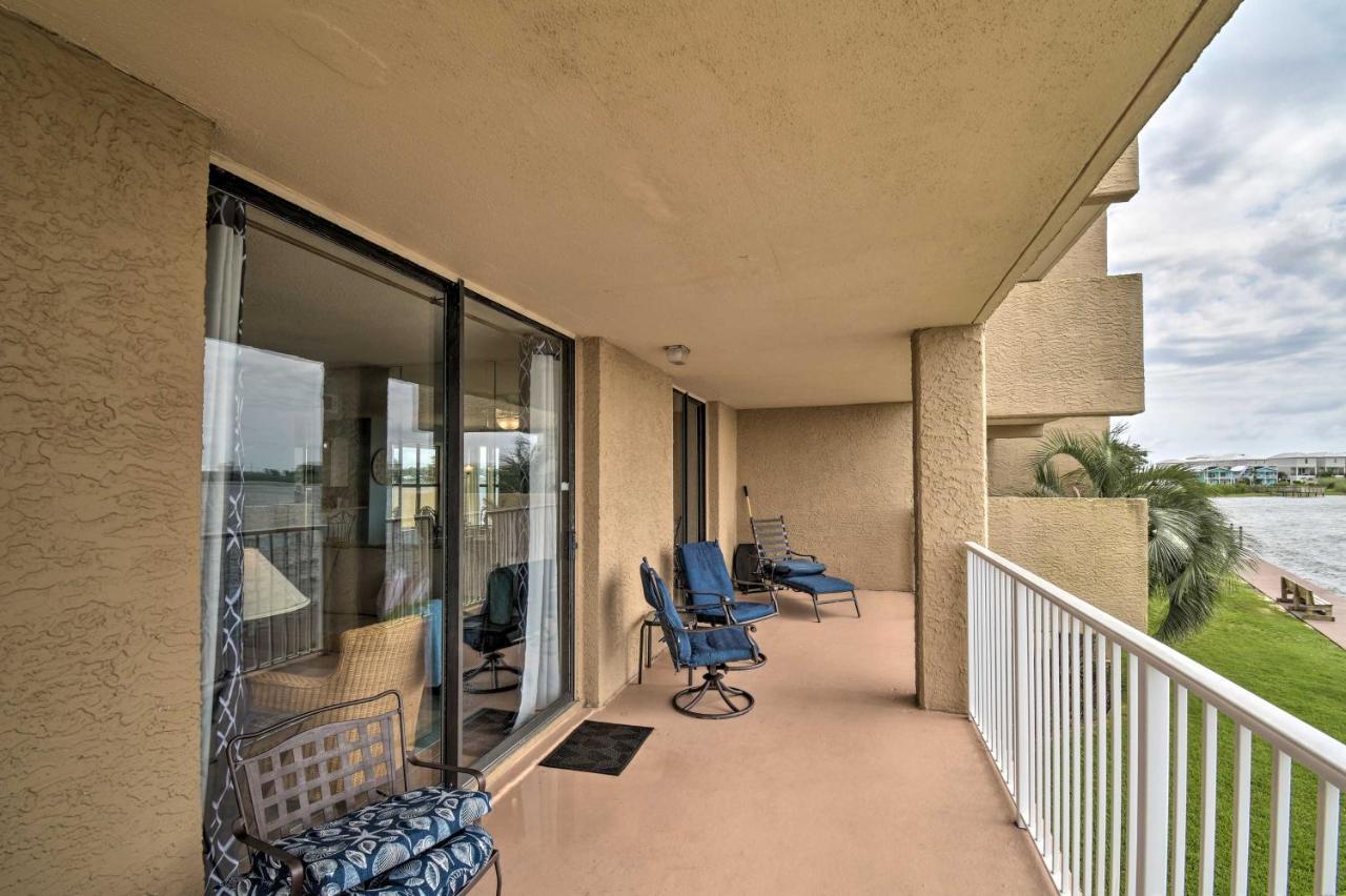 Waterfront Gulf Shores Condo With Patio, Pier And Pool 外观 照片