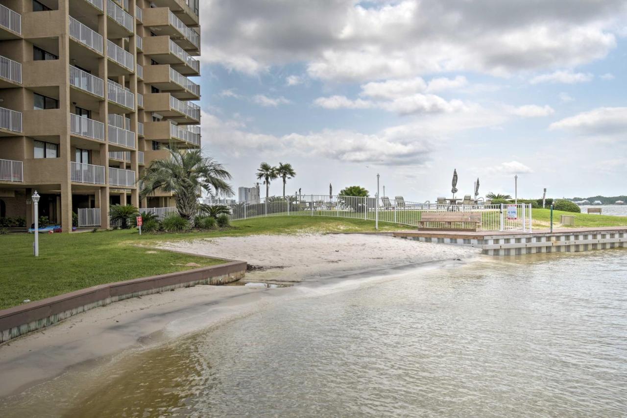 Waterfront Gulf Shores Condo With Patio, Pier And Pool 外观 照片